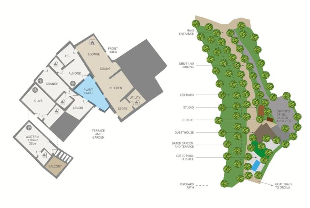 Almond Hill House Villa Orgiva Exterior foto